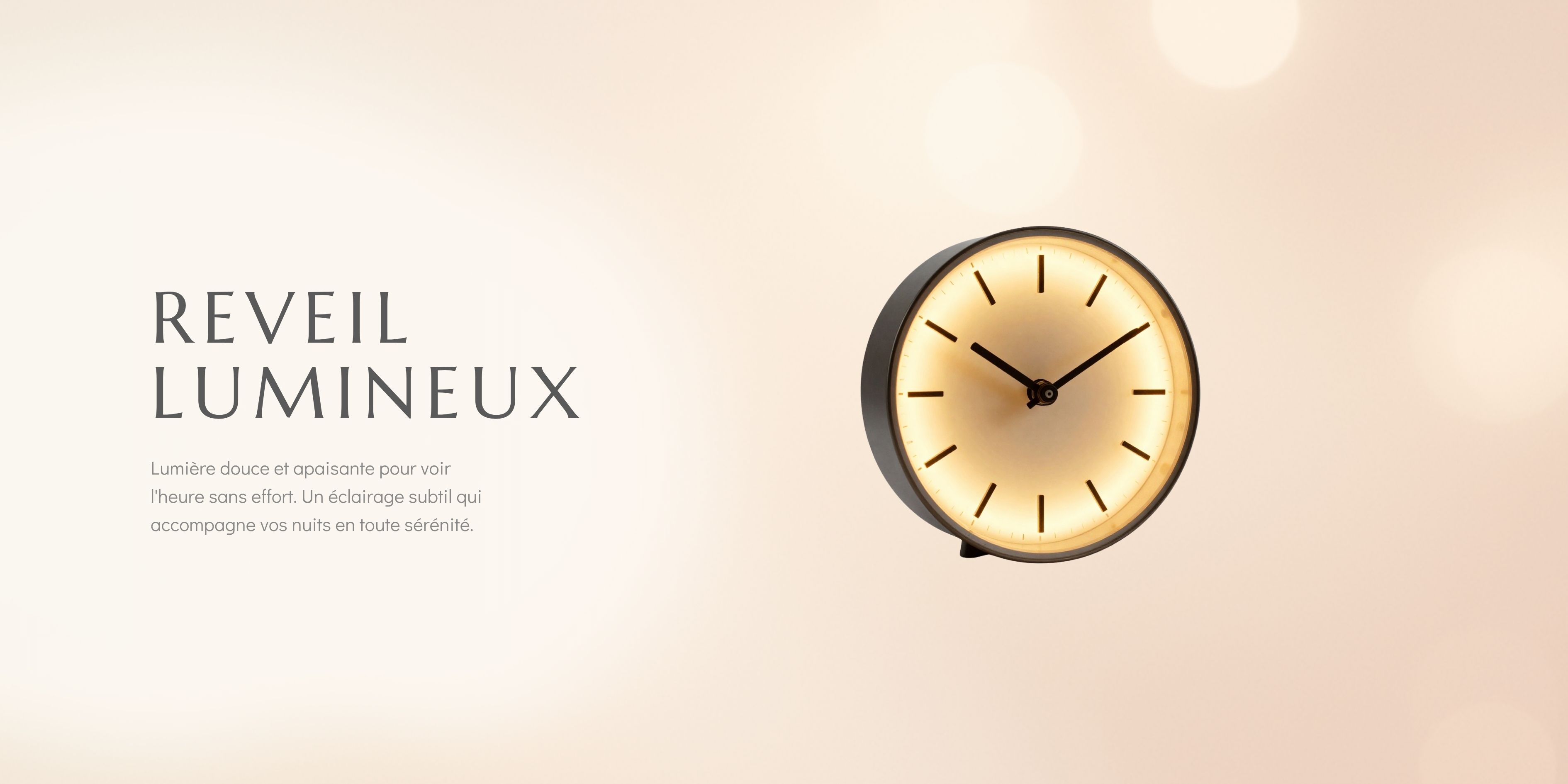 reveil lumineux