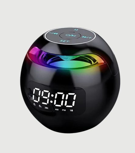 Radio réveil connecté avec fonction lumineuse