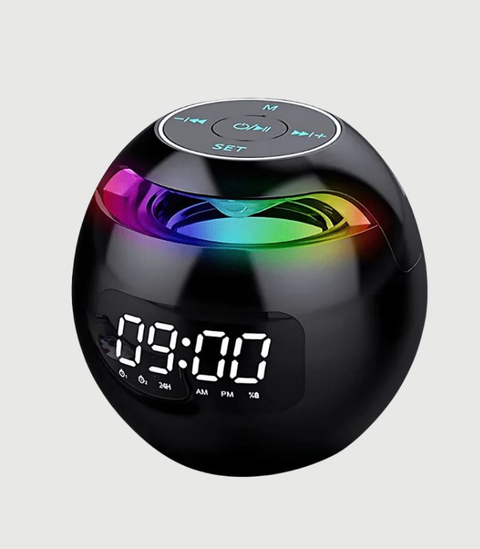 Radio réveil connecté avec fonction lumineuse