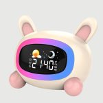 reveil-enfant-lapin-led-rechargeable-usb-veilleuse