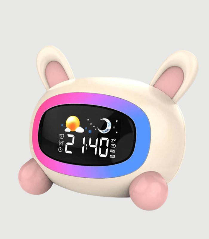 reveil-enfant-lapin-led-rechargeable-usb-veilleuse
